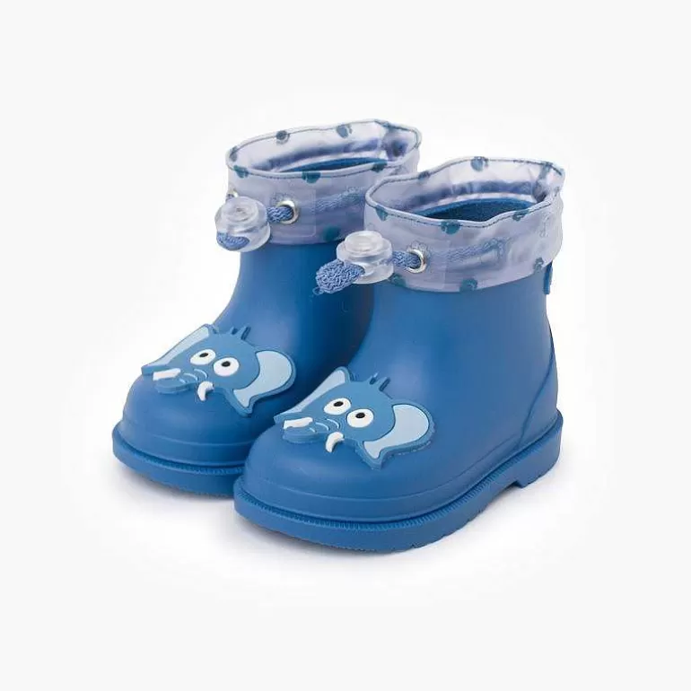 New Adjustable Neck Elephant Rain Boots Girls Wellies