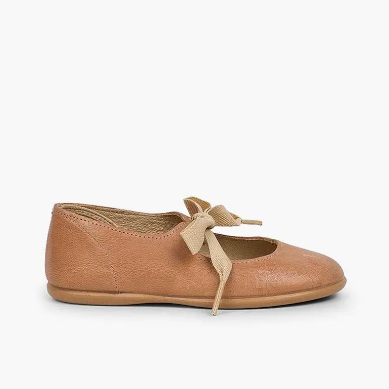 Store Angel-Style Leather Mary Janes Girls Mary Janes