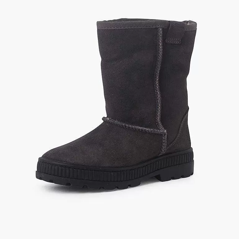 Shop Australian Style Boot With Wide Sole And Sheepskin Women Boots