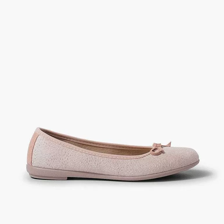 Outlet Ballet Pumps With Bow And Silver Details Women Ballet Pumps And Flats