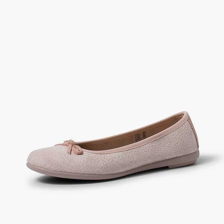 Outlet Ballet Pumps With Bow And Silver Details Women Ballet Pumps And Flats