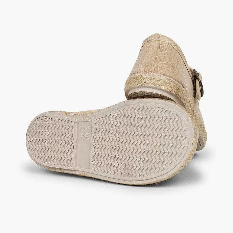 Clearance Bamara And Jute Mary Janes With Buckle Girls Mary Janes