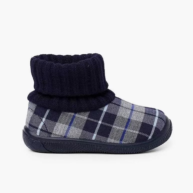 Sale Boot Slippers With Wool Sock Collar Girls Slippers