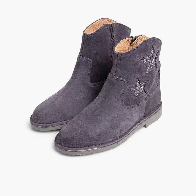 Hot Boots For Girls And Women With Stars And Zip Women Boots