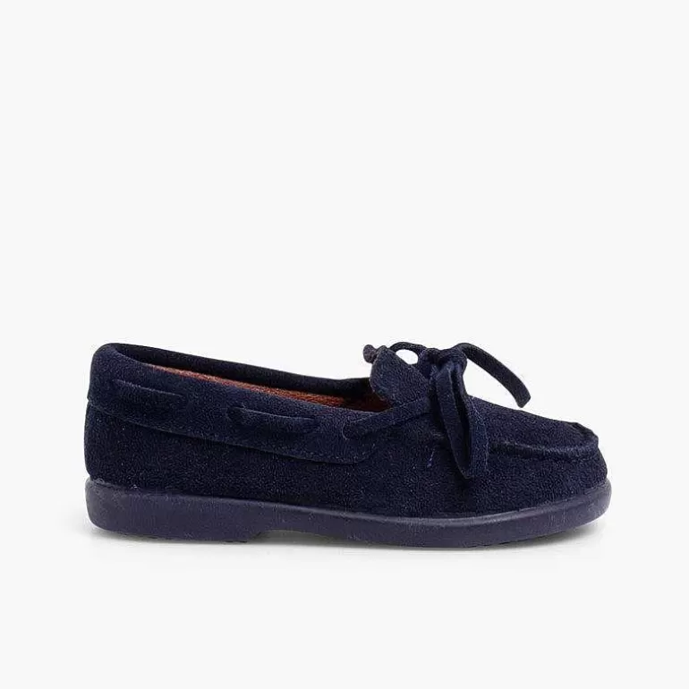 Flash Sale Bow Suede Moccasins Girls Moccasins & Loafers