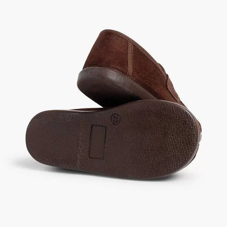 Best Sale Boys Faux Suede Mask Loafers Boys Moccasins And Loafers