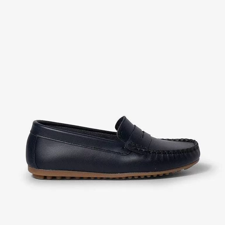 Sale Boys Leather Mask Slip-On Loafers Boys Moccasins And Loafers