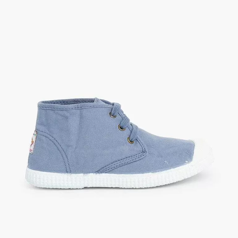 Hot Canvas High Top Trainers Women Boots