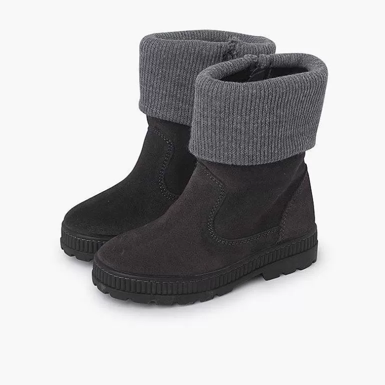 New Children'S Wool Collar Boots Women Boots