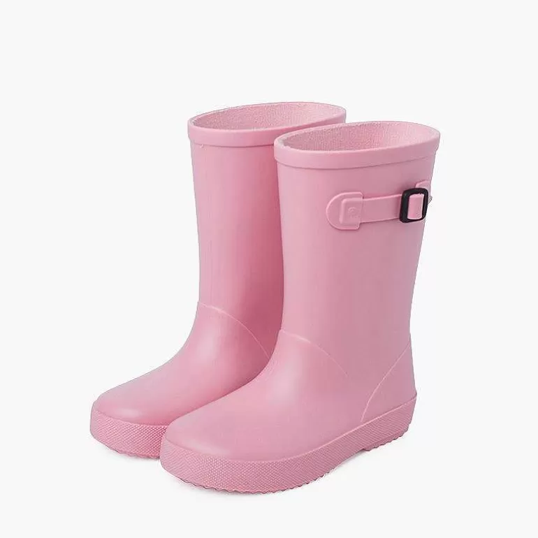 Outlet Dusty Colors Splash Wellies With Side Buckle Girls Wellies