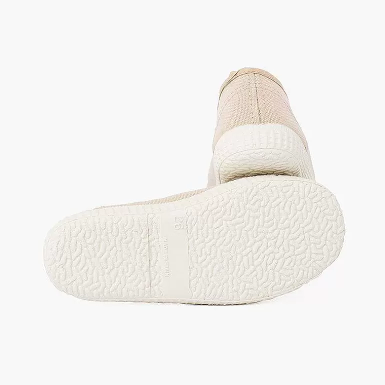 Best Sale Elastic Eco Canvas Flats And Sneaker-Type Sole Girls Ballet Pumps And Flats