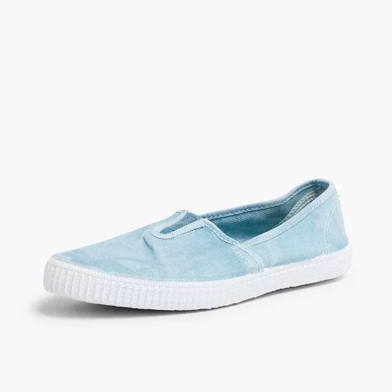 Hot Elastic Slip-On Camping Shoes Girls Trainers