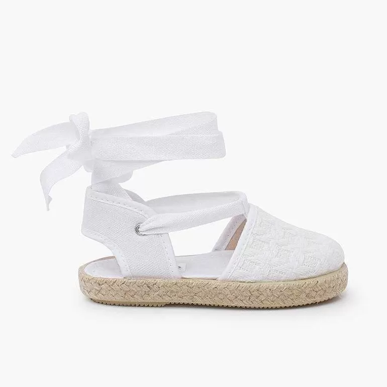 Online Espadrilles Braided Effect Ribbons Girls Espadrilles