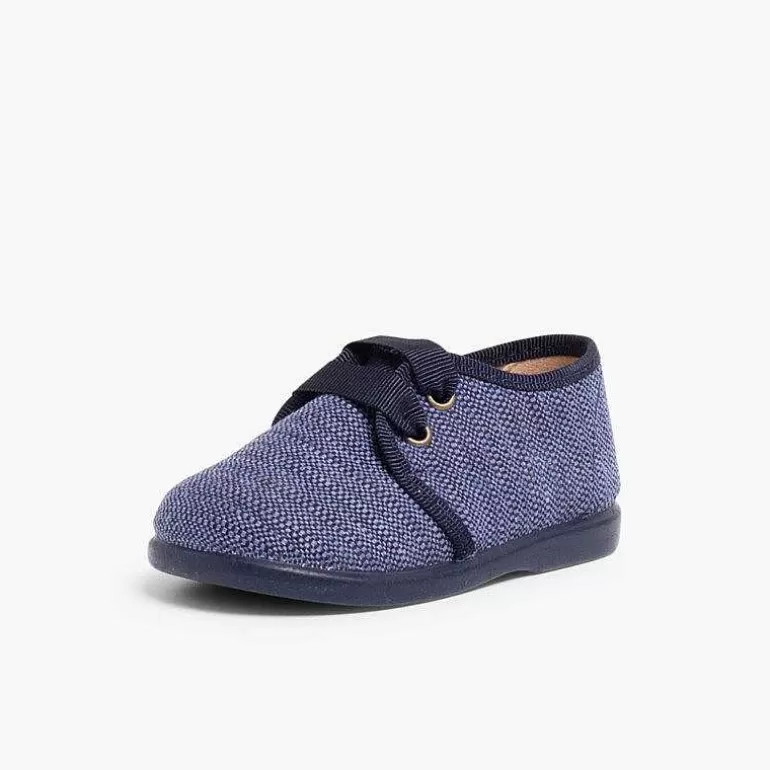 Shop Fabric Blucher Style Baby Shoes Boys Brogues And Bluchers