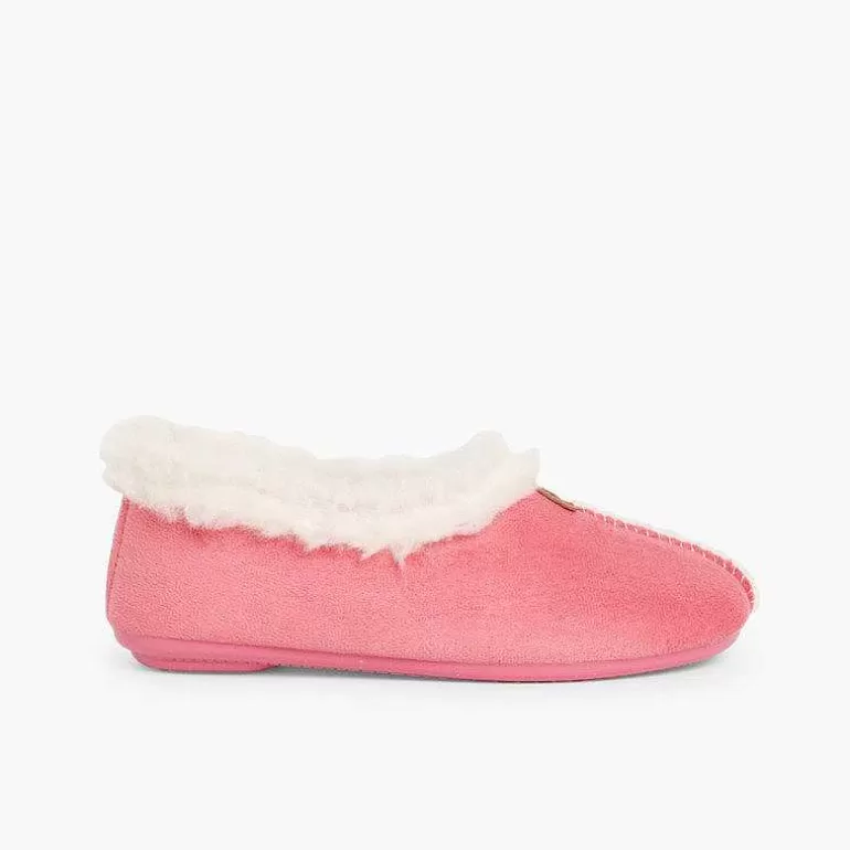 Cheap Faux Sheepskin Slippers Girls Slippers