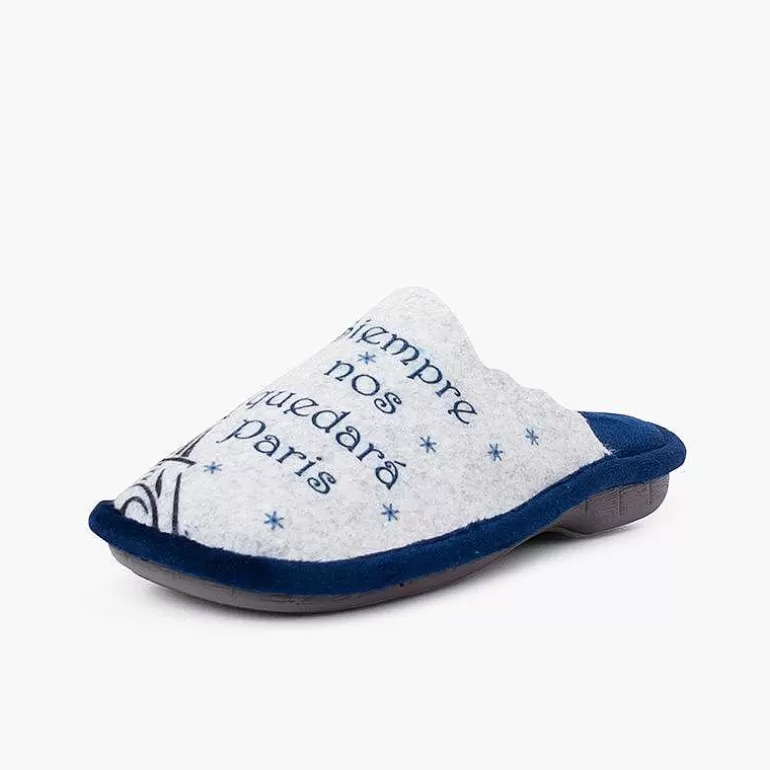 Shop Felt House Clogs Phrases Boys Slippers