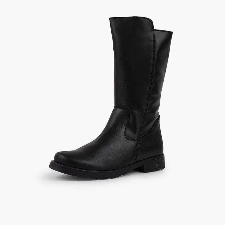 Online Girl'S And Women'S High Leather Wide Leg Boots Women Boots