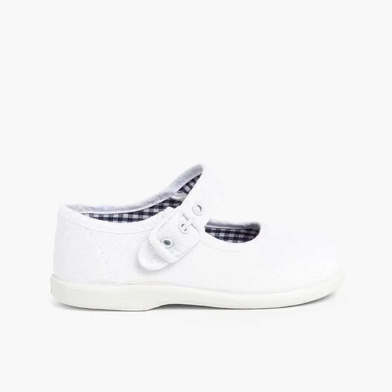 New Girls Canvas Mary Jane Shoes Girls Mary Janes