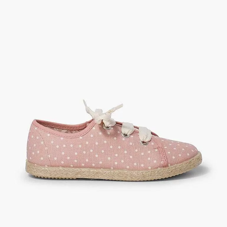 Fashion Girls´ Canvas Pointe Trainers Girls Espadrilles