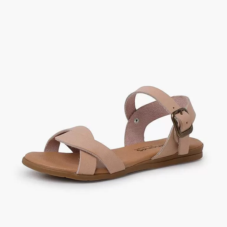 New Girls' Double Interwined Strap Sandals Girls Sandals