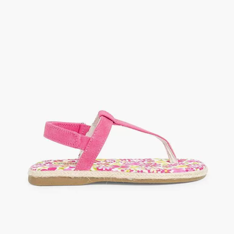 Best Girls Riptape Canvas Flip-Flops Girls Sandals