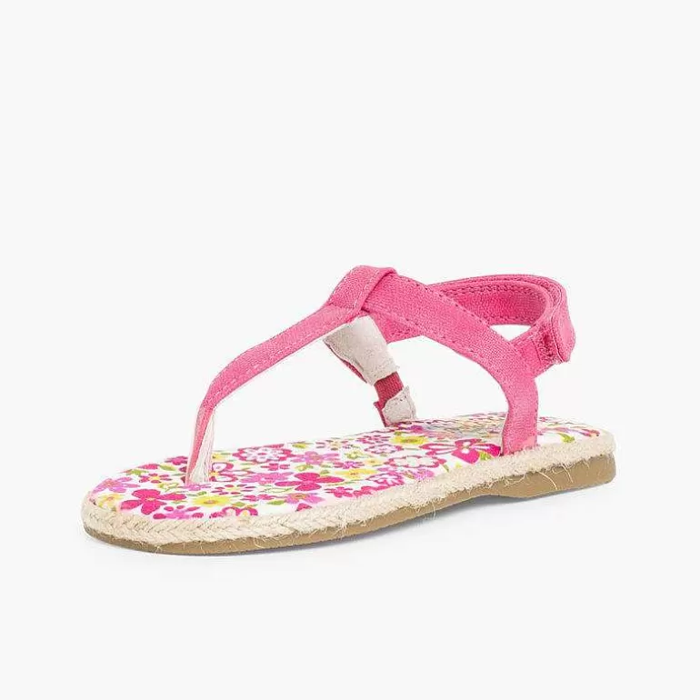 Best Girls Riptape Canvas Flip-Flops Girls Sandals