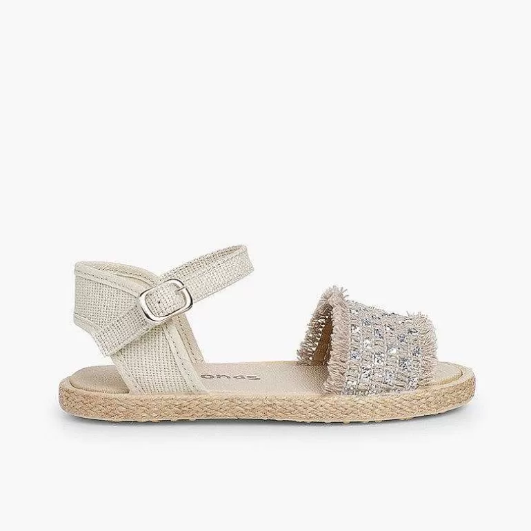 Best Sale Girls' Sparkly Fringed Sandals Girls Sandals