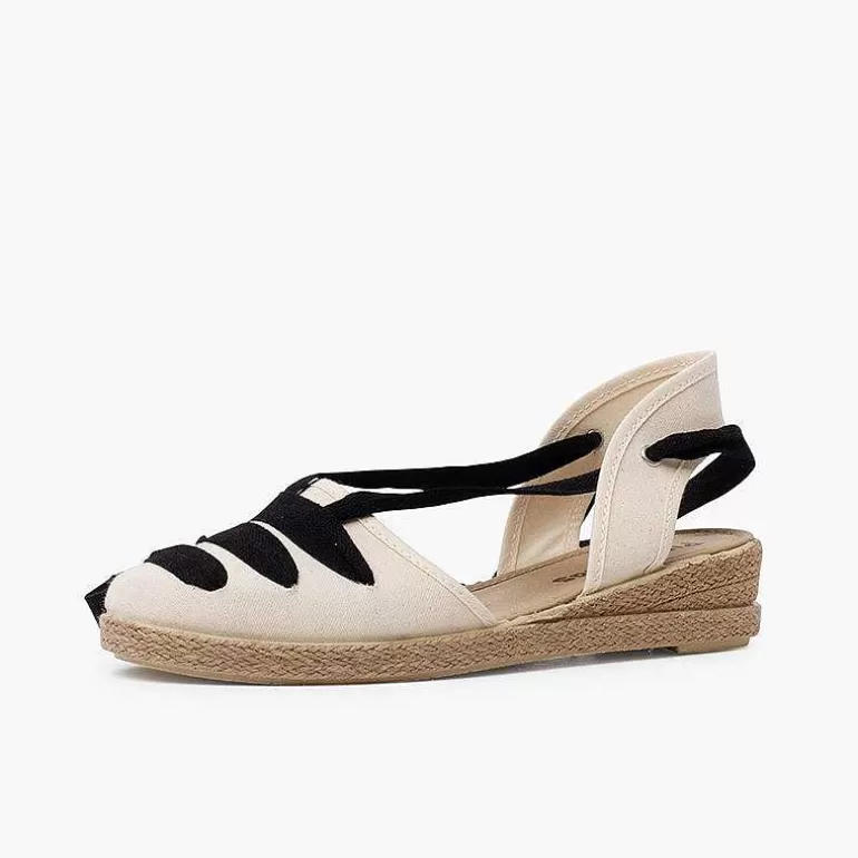 Best Goyesque Wedge Espadrilles With Ribbons Girls Espadrilles