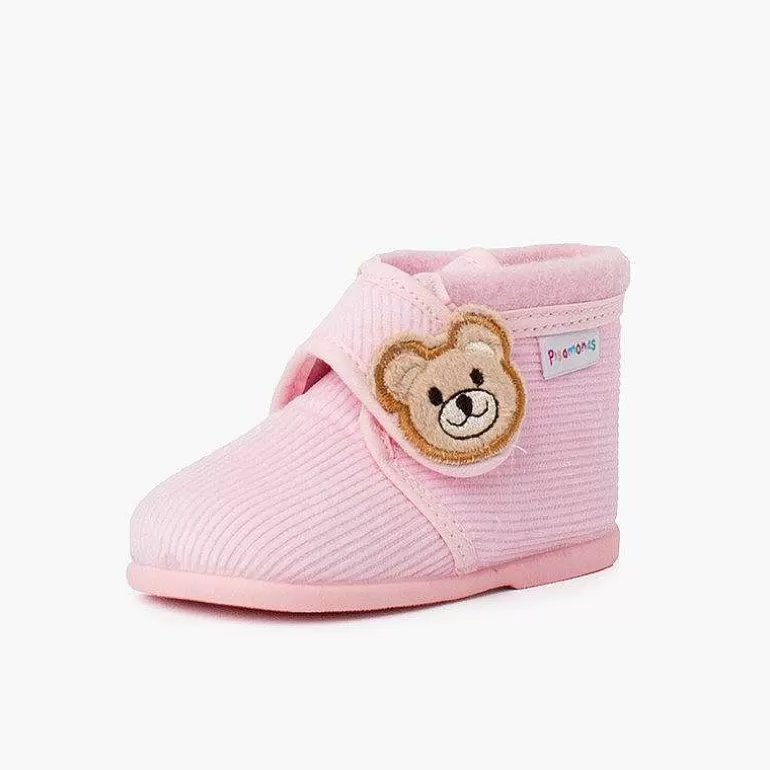 Shop Kids Corduroy Slipper Boots Bear Girls Slippers