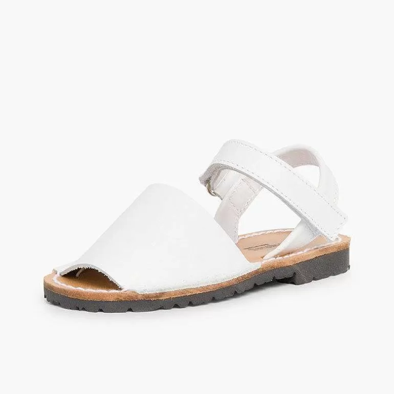 Discount Kids Nappa Avarcas Menorcan Riptape Sandals Girls Avarcas Menorcan Sandals