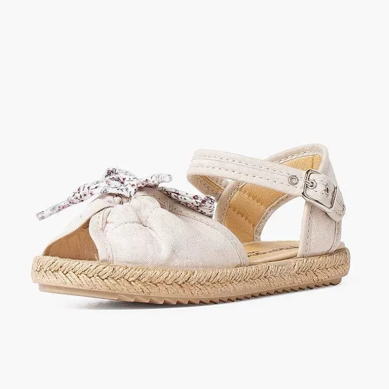 Cheap Liberty Bow Espadrilles With Buckle Closure Girls Espadrilles