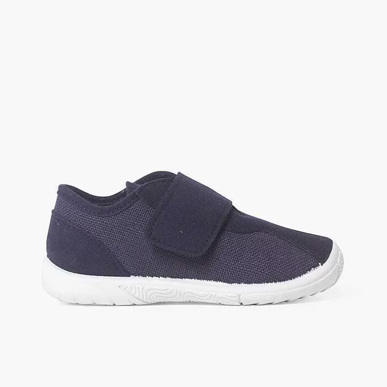 Fashion Linen And Nobutex Trainers With Hook-And-Loop Fastening Girls Trainers