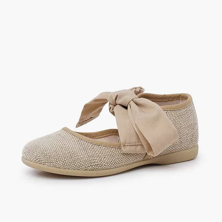 Store Low-Cut Mary Janes Wide Bow Girls Mary Janes