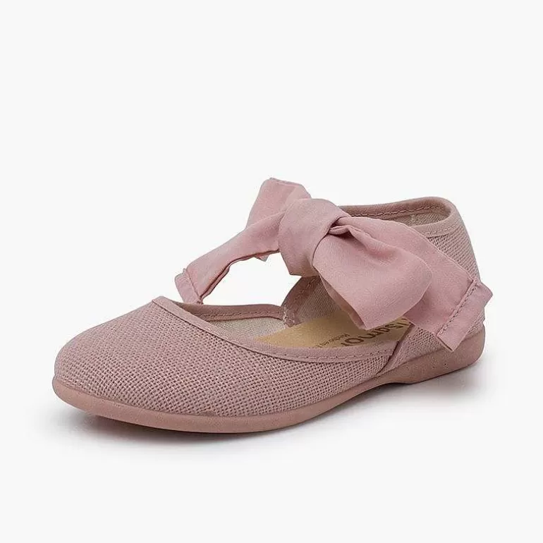 Store Low-Cut Mary Janes Wide Bow Girls Mary Janes