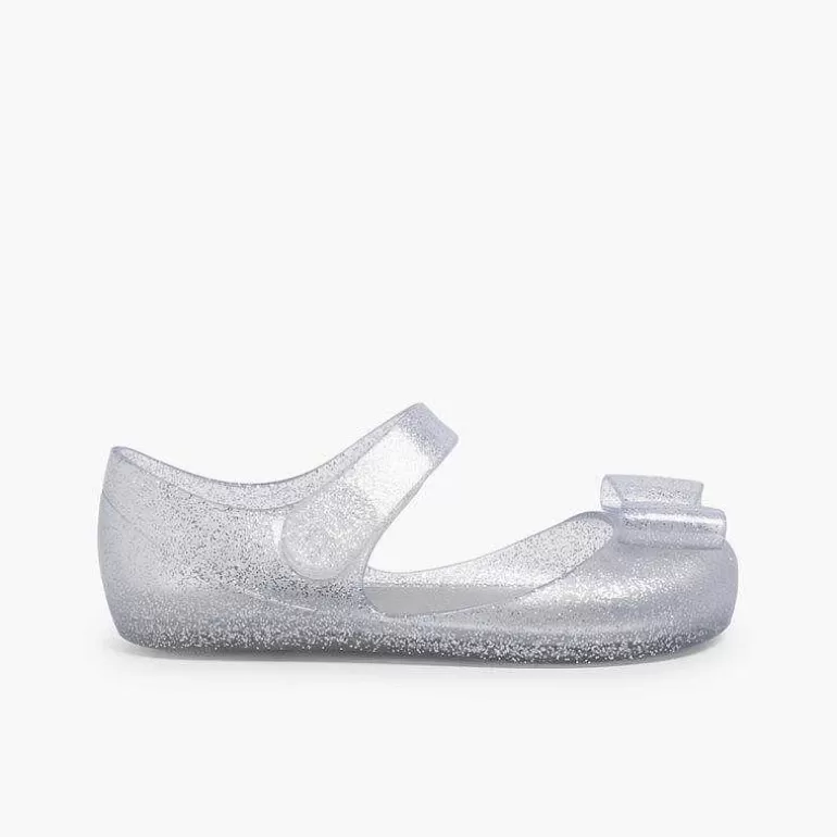 Online Mary Janes Jelly Sandals Loop Fasteners And Bow Mia Girls Jelly Sandals And Beachwear