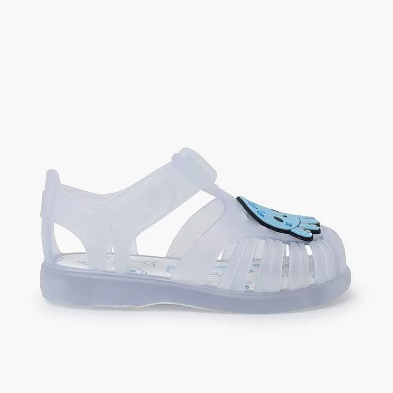 Discount Octopus Jelly Sandals Hook-And-Loop Fastener Girls Jelly Sandals And Beachwear