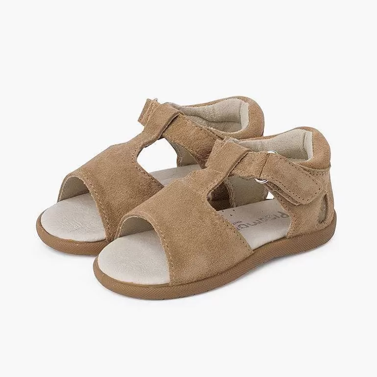 Hot Open T-Bar Sandal With Soft Heel Boys Sandals