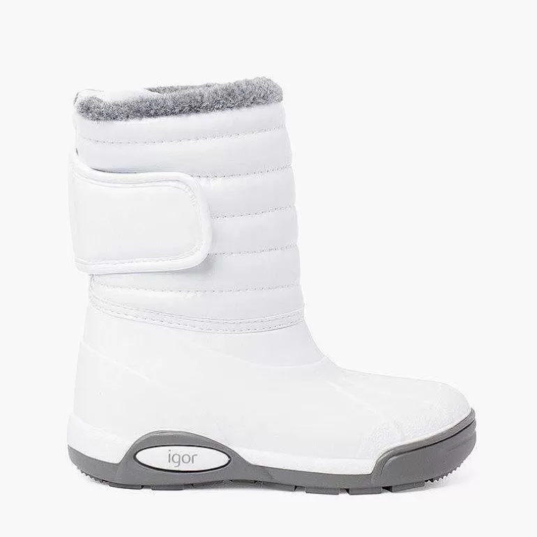 Sale Patent Apres-Ski Boots Fur Lining Adjustable Closure Girls Wellies