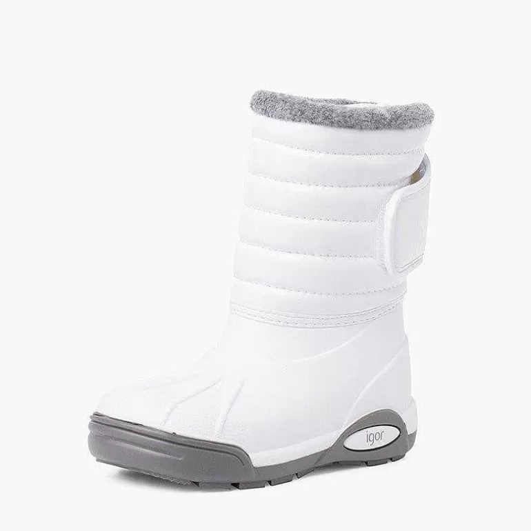 Sale Patent Apres-Ski Boots Fur Lining Adjustable Closure Girls Wellies