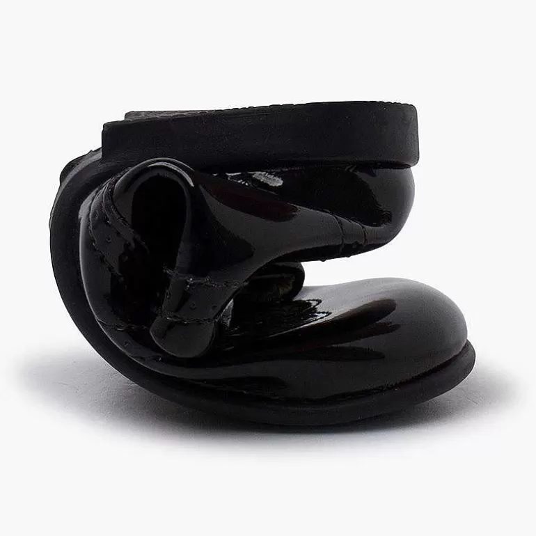 Cheap Patent Type Lace-Up Oxford Booties Girls Lace Up Oxfords