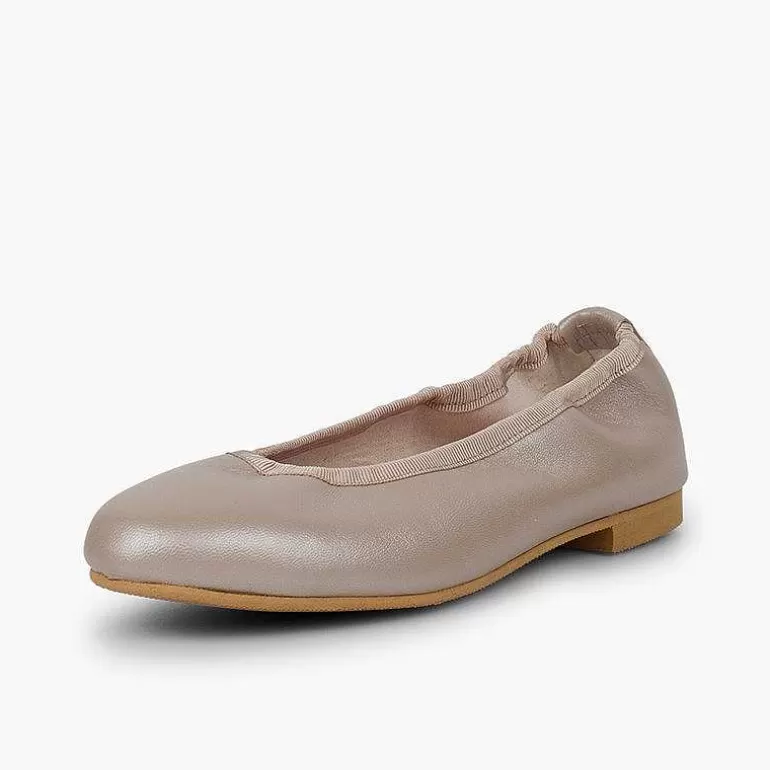 Outlet Pearlescent Leather Ballet Flats For Women And Girls Women Ballet Pumps And Flats