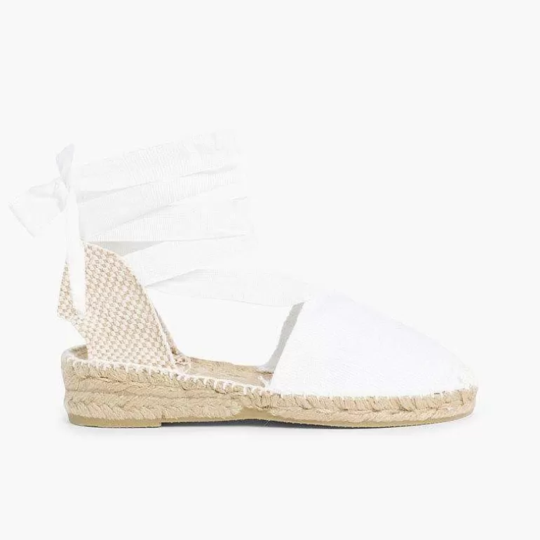 Store Plain Ankle-Tie Espadrilles Girls Espadrilles