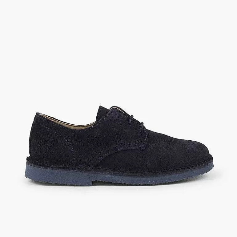 Clearance Plain Suede Bluchers Boy'S Formal Shoes Boys Brogues And Bluchers