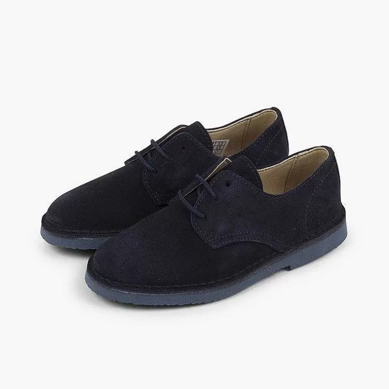 Clearance Plain Suede Bluchers Boy'S Formal Shoes Boys Brogues And Bluchers