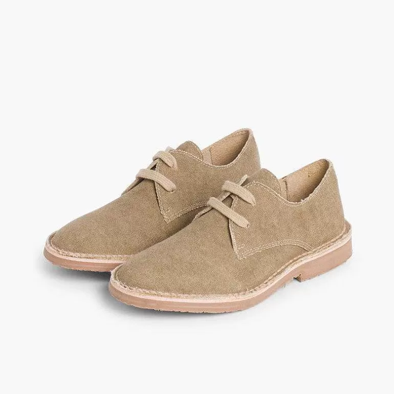 Flash Sale Sackcloth Blucher Shoe Women Brogues And Bluchers