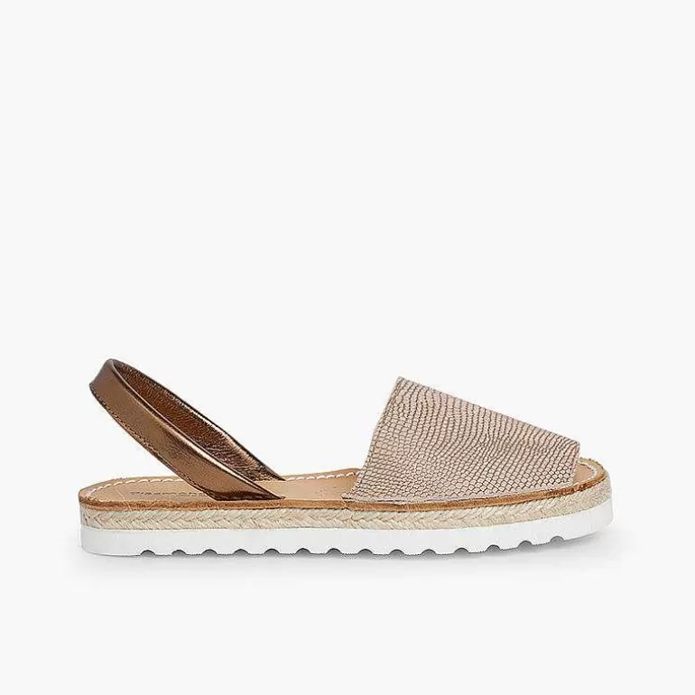 Best Sale Snake Print Menorcan Sandals For Women And Girls Women Avarcas Menorcan Sandals