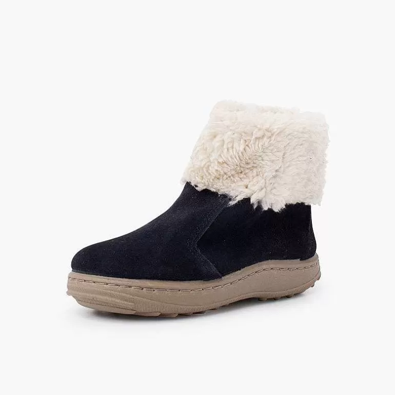 Fashion Sport Sole Boot With Zipper And Shearling Girls Boots