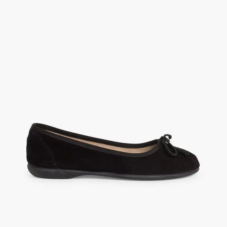 Outlet Suede Ballerina Pumps Women Ballet Pumps And Flats