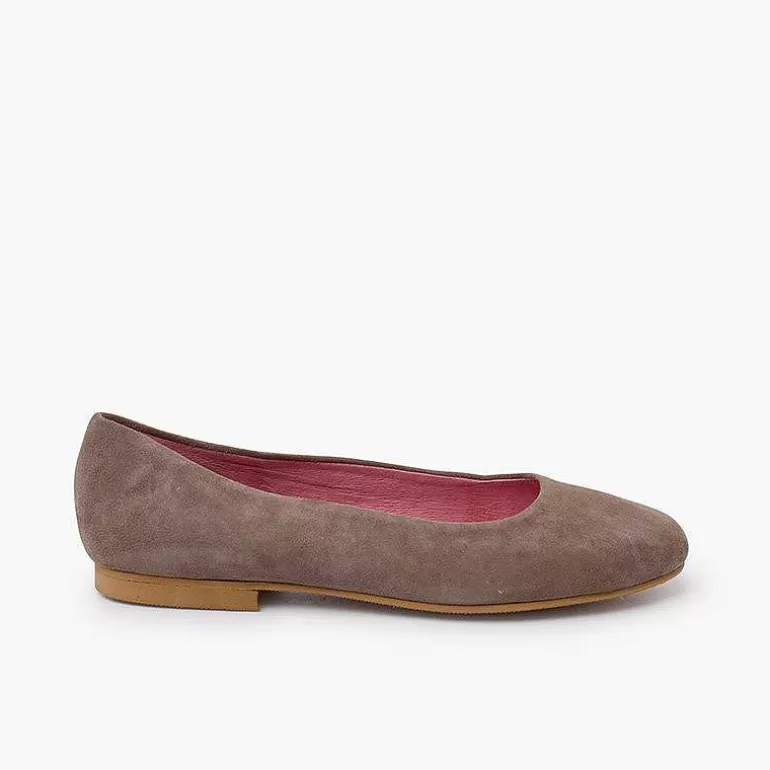 Store Suede Ballet Pumps With Dress Sole Women Ballet Pumps And Flats