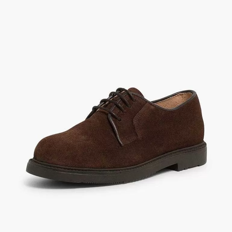 Sale Suede Blucher Shoes Boys Brogues And Bluchers